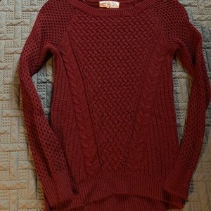 xs knitted sweater